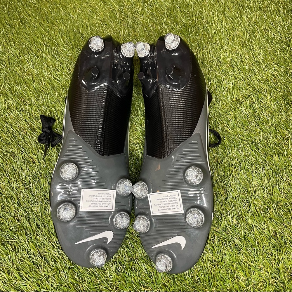 Nike Vapor Edge Pro 360 2 Football Cleats Black FJ7023-001 Mens Size 10.5 - Picture 5 of 6